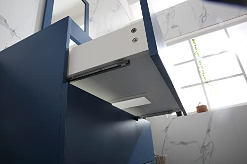 Wonline 32’’ Bathroom Vanity Modern Freestanding Blue Cabinet #TOP5