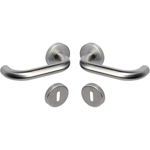 CF MANIGLIA OLARIX ROSETTA FORO PATENT COTTALI ACCIAIO INOX SATINATO CF=PZ 2