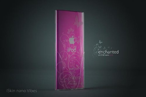 Vibes Nano4G Clear Case Flower Pattern #TOP3