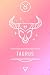 Taurus Journal, Zodiac Horoscope Notebook, Lined 6x9 inch 192 page perfect bound Glossy Soft