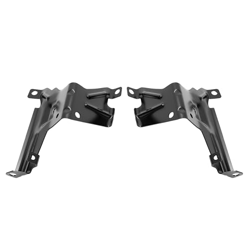 KUAFU Front Outer Bumper Bracket Compatible with 2007-2013 GMC Sierra 1500/2500 HD/3500 HD Replace for 15901539 GM1067182 15901538 GM1066182 Bumper Support Driver&Passenger Side by KUAFU - Used condition - US$28.00