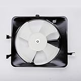 TYC 610180 Cooling Fan Assembly Compatible with 1999-2001 Honda CRV