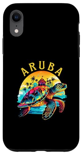 Aruba Souvenir �A���o�̂��y�Y �X�}�z�P�[�X iPhone XR �p
