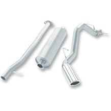 BORLA 140429 Cat-Back System for 2009-2013 Chevrolet Silverado 1500/ GMC Sierra 1500 4.8L/ 5.3L/ 6.0L V8 AT/MT 2 & 4WD 4 Door Ext. Cab Std. Bed 6 7" 143.5" WB/Crew Cab Short Bed 5 9" 143.5" WB