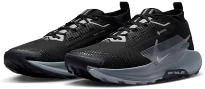 Nike Pegasus Trail 5 Gore-tex Tênis masculino, Preto/cinza lobo