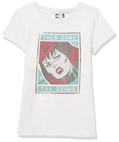 T-shirt Marvel fille blanc pour éviter l'usure des vêtements ado