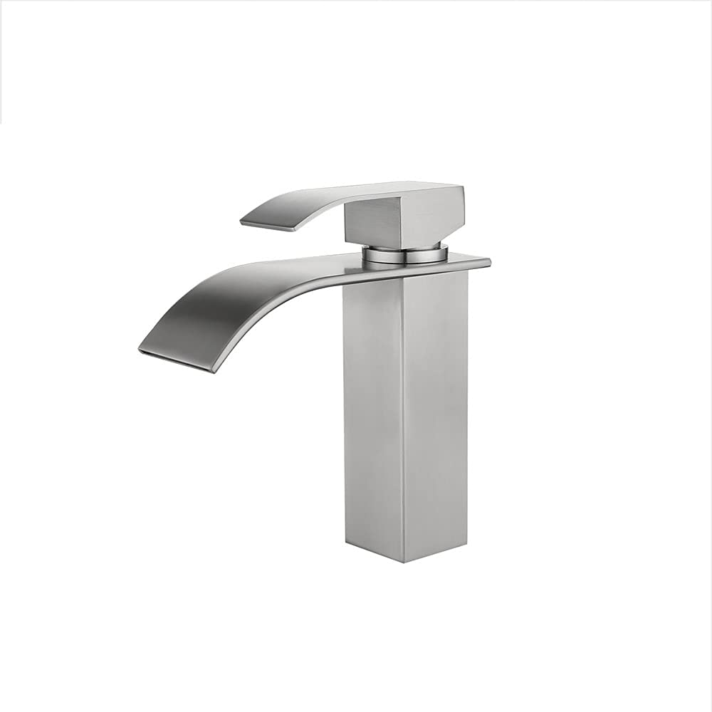 Mitigeur de cuisine cascade avec contrôle eau chaude et froide