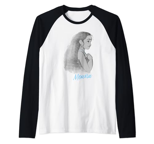 Disney Moana raglan tee t-shirt confortable en coton pour le sport