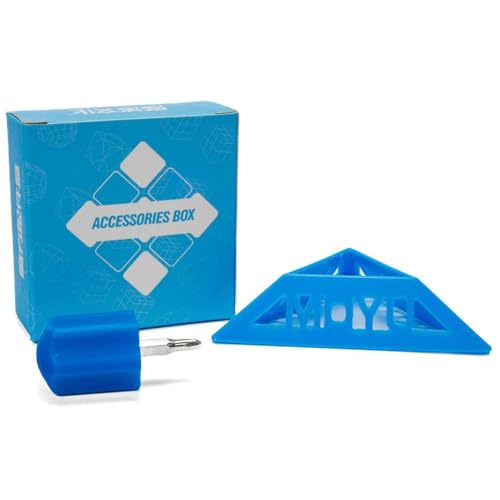 Image of HAWKISTER Moyu Rs3M V5 2023 3X3 Magnetic Speed Cube Adjustable Elasticity Professional 3X3X3 Stickerless Puzzle Cube Rs3M V5 Magnetic Cube (Standard Edition), For Adult