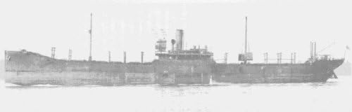 Historical 8 x 10 Inch Glossy Photo of The Freighter Lemuel Burrows - Sunk March 14, 1942 Off of Atlantic City, NJ by U-404