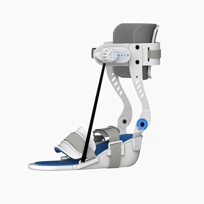 Ankle Rehabilitation Training Device, Adjustable Foot Orthosis, Full Palm Split Design, Adjustable 75¡ã Angle for Foot Inversion, for Stroke Hemiplegia Rehabilitation