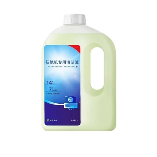 Líquido Limpiador Especial For Aspiradoras Y Barredoras, 1000 Ml, Compatible Con Ecovacs X1/X2/T10/N9+/X5/X8/T20/30/X1S/T50/80