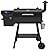 Z GRILLS Wood Pellet Smoker, 8 in 1 BBQ Grill with PID Technology, Auto Temperature Control, 553 sq in Cooking Area for Outdoor Cooking, Barbecue and Backyard, 550B2, Black