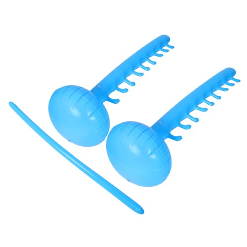 Accessoire de limbo gonflable bleu en PVC pour jeu de saut extérieur enfant