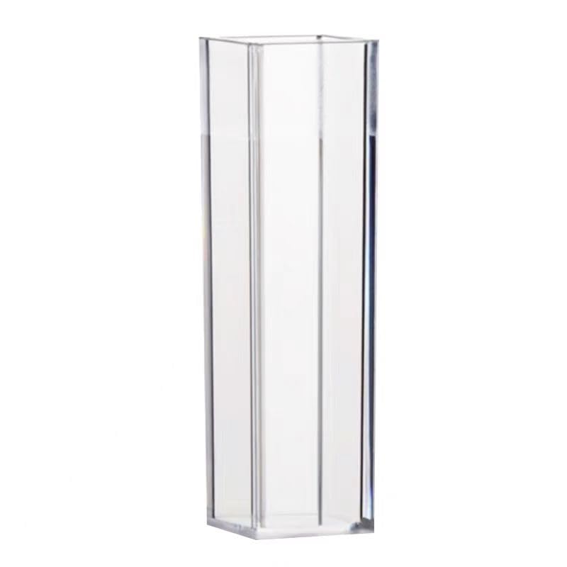 10mm Plastic Fluorometer Cuvette - 100PCS Lab Equipment for Accurate Measurements
