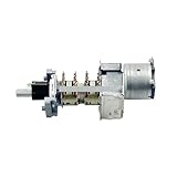 1pcs 16-Type 4-Channel Remote Control Motor with LED Potentiometer B20K Amplifier Audio Multi-Channel Volume Adjustment