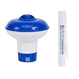 The Secret Home - Kit para Limpieza y Mantenimiento de Piscina (Dispensador...