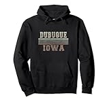 Photo Gallery retrò dubuque iowa felpa con cappuccio Photo Gallery retrò dubuque iowa felpa con cappuccio