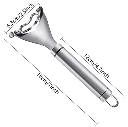 Image of Magic Corn Peeler, Stainless Steel Corn cob Peeler, Simple Corn Peeler for Corn cobs, Convenient thresher Corn Cutter, Small Kitchen Tools RCP-1