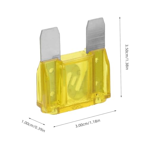 Kit de fusibles automotrices Ciieeo, 20 piezas, caja organizadora para automóvil y camioneta miniatura 2