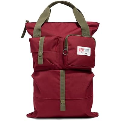 Under Armour Project Rock Red One Gym Sack, Cardinal/Marine OD Green/White, One Size
