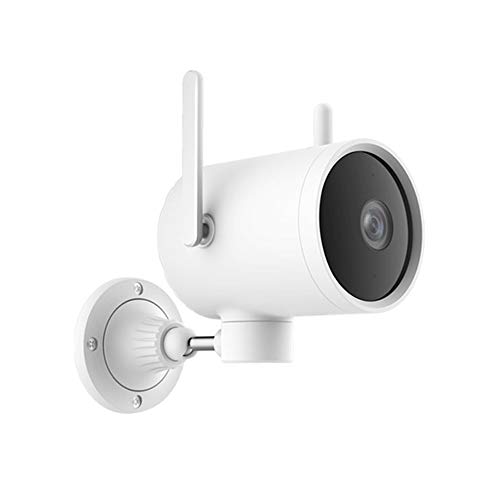 IMILAB Telecamera HD EC3, 2MP HD Lens 1080P Doppia Antenna IP66 Impermeabile AI Rilevamento Intelligente Wi-Fi Hotspot Visione Notturna Esterna Telecamera di Sicurezza Domestica