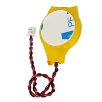 BenjiPower - Ersatz CMOS BIOS CR2032 Akku, 3 V, mit 2-poligem Anschlusskabel, für PC, Laptop