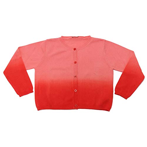 Pull dégradé rose et rouge Il Gufo idéal pour l'école et les sorties