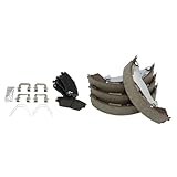 TRQ Brake Pads Ceramic Compatible with 2017-2019 Hyundai Elantra