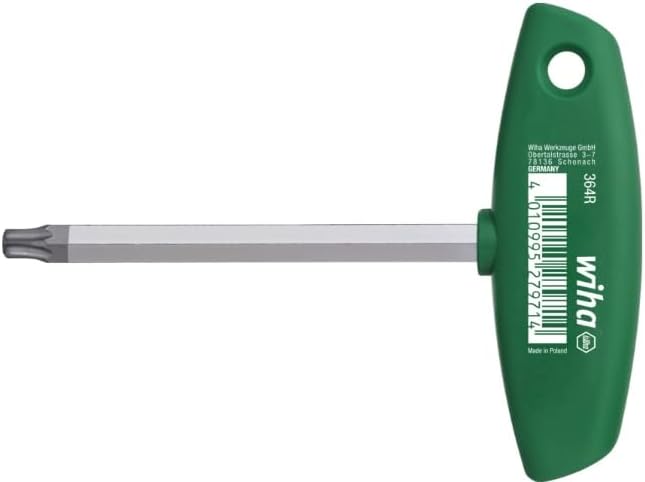 Wiha Allen Wrench with Sliding bar TORX with securing Mechanism, MagicSpring, Matte Chromed, 364R020100