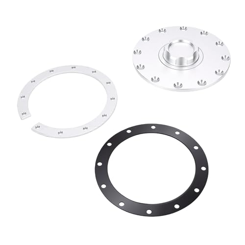 Tapa del tanque de celda de combustible universal Pissente, cubierta de aluminio para JAZ Harwood