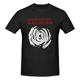 Godspeed You! Music Black Emperor Shirt Men's Short Sleeve Crewneck Graphic T-Shirts Vintage Shirts Causal Tops Medium