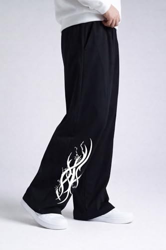Image of Men Baggy Regular Fit Track Pants