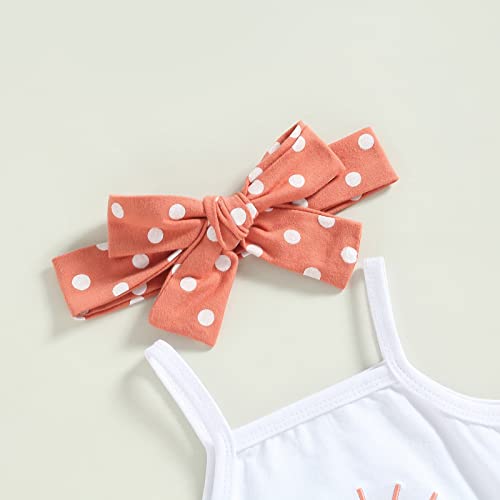 Thorn Tree Newborn Baby Girls Clothes Cotton Suit Cute Baby Kid Infant Romper Play Wear Summer Rainbow Outfits