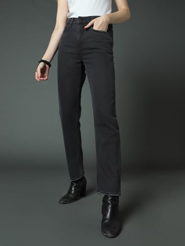 Image of HIGH Star Women's Regular Fit Mid Rise Jeans