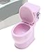 Miniature Doll Toilet - Funny Scale-Model Toy, Toilet Bowl, with Flushing Sound | Audio-Integrated Miniature Commode for Doll House Furniture, Interactive Cake Decoration Diorama-Prop