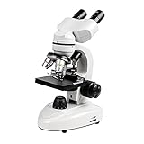Microscopios binoculares compuestos Sistema de enfoque ultra preciso para realizar ajustes gruesos y extremadamente finos.