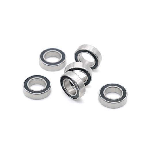 SMR148RS Bearing ABEC-7 10PCS RC Automotive Truck SMR148 2RS Stainless Steel Ball Bearing, Suitable for 1/10 1/8 Traxxas axial