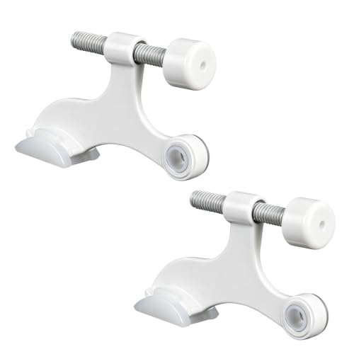 Hinge Pin Door Stop, Adjustable Door Stopper Hinge, 2 Pack