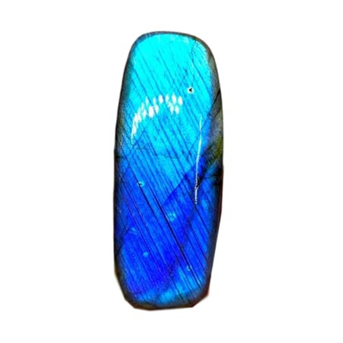 Cabochon en labradorite de 42mm, la gemme idéale pour la fabrication de bijoux DIY