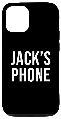 Jack's Phone �u���b�N�z���C�g�l�[���W���b�N �X�}�z�P�[�X iPhone 12/12 Pro �p