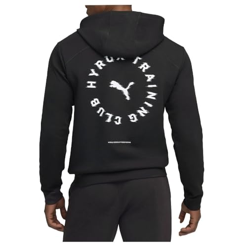 PUMA Mens Hyrox Cloudspun Hoodie Athletic Outerwear Casual - Black4