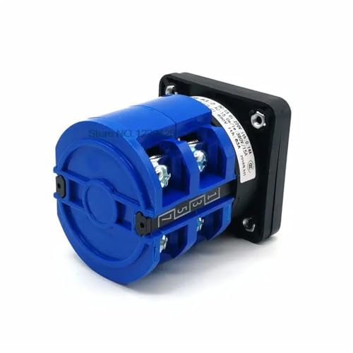 Interruptor de cambio universal LW26-63/2 de dos polos y selector de carril DIN 63A 5