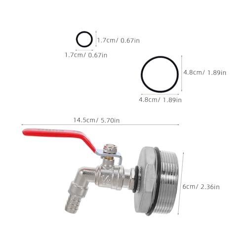 Robinet Laiton pour Fût Robuste et Durable Remplacement Durable