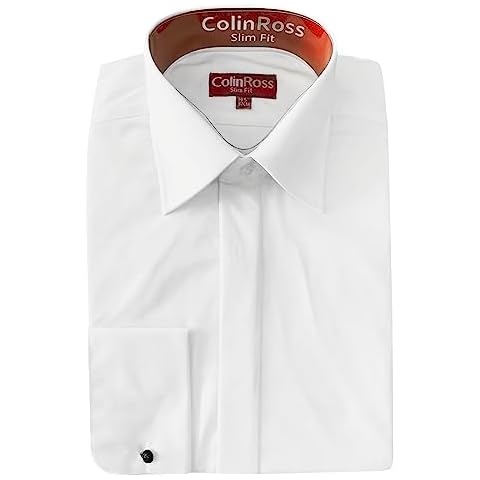 Colin Ross Men's Slim Fit Dress Shirt Cover