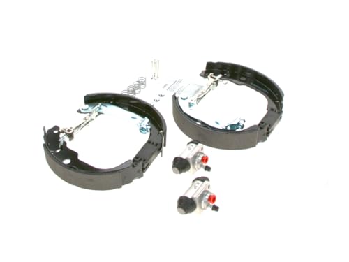 Bosch KS4703 Kit Super Pro - Rear drum brake kit - 1 pre-assembled set, 2 wheel brake cylinders, 4 brake shoes
