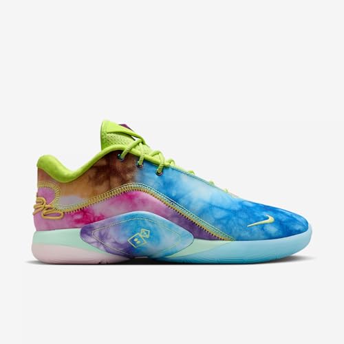 Lebron XXII What The Currency Basketball Shoes (HV8080-300, Mint Foam/Light Lemon Twist/Aquarius Blue/Cerise) Size 93