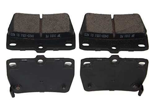 Image of Replacement for Ceramic Rear Brake Pads 2004-2005 TOYOTA RAV4 D1051