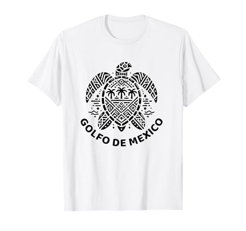 Golfo De México Viva México Golfo de México Souvenir Camiseta