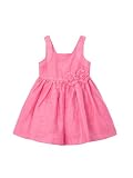 26-03916-076 Mayoral Vestito Lino per Bambine e Ragazze Geranio 5 Anni (110cm)